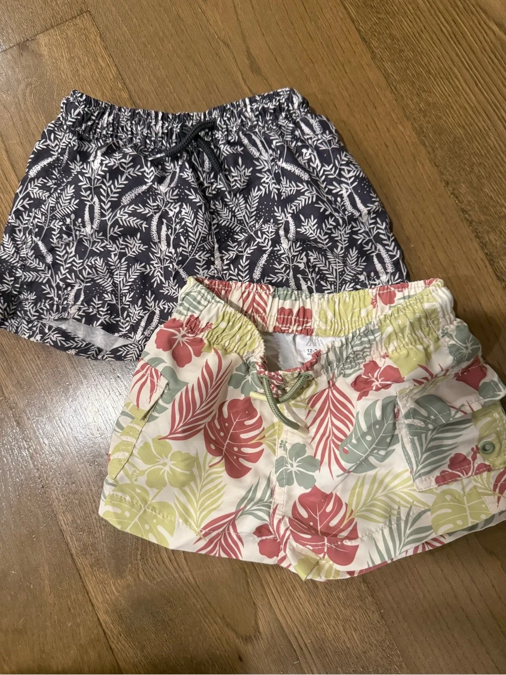 Zara Toddler Swim Suit Shorts, Set of 2 - 12-24 months